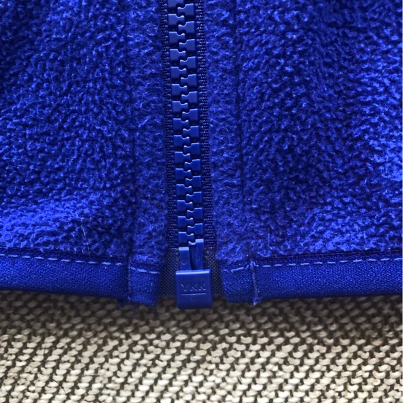 The North Face Infant Lightweight Fleece Hooded Jacket. Royal Blue. Size 3-6 M - Picture 9 of 9